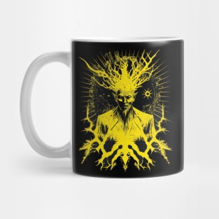 yellow king Mug